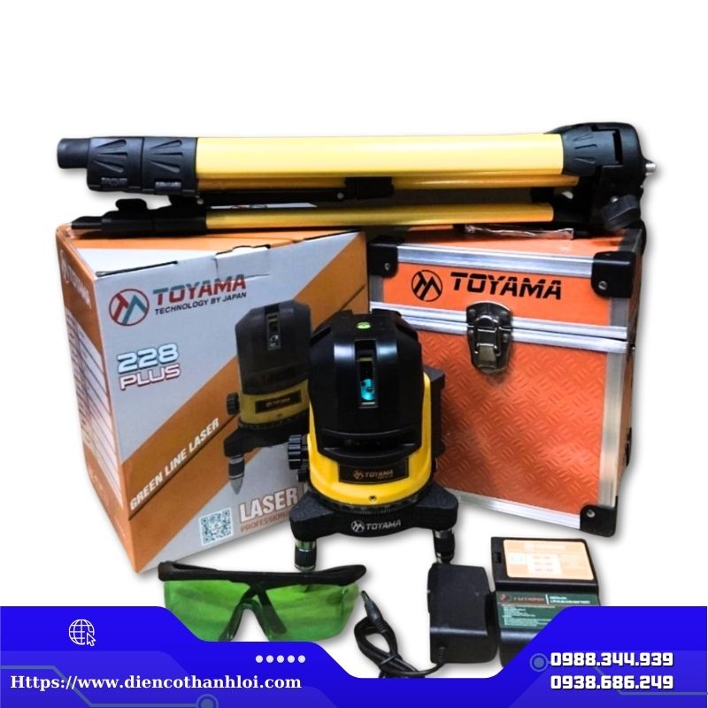 MÁY CÂN BẰNG LASER TOYAMA T-228 PLUS