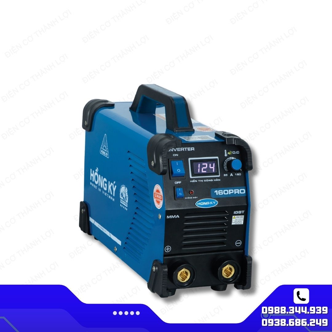 MÁY HÀN ĐIỆN TỬ HỒNG KÝ MMA 160 PRO