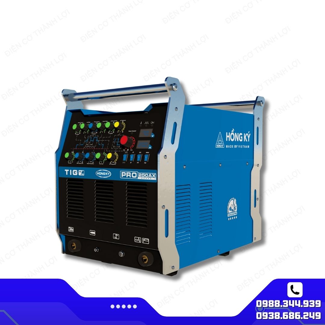 MÁY HÀN ĐIỆN TỬ HỒNG KÝ TIG250 AXPRO
