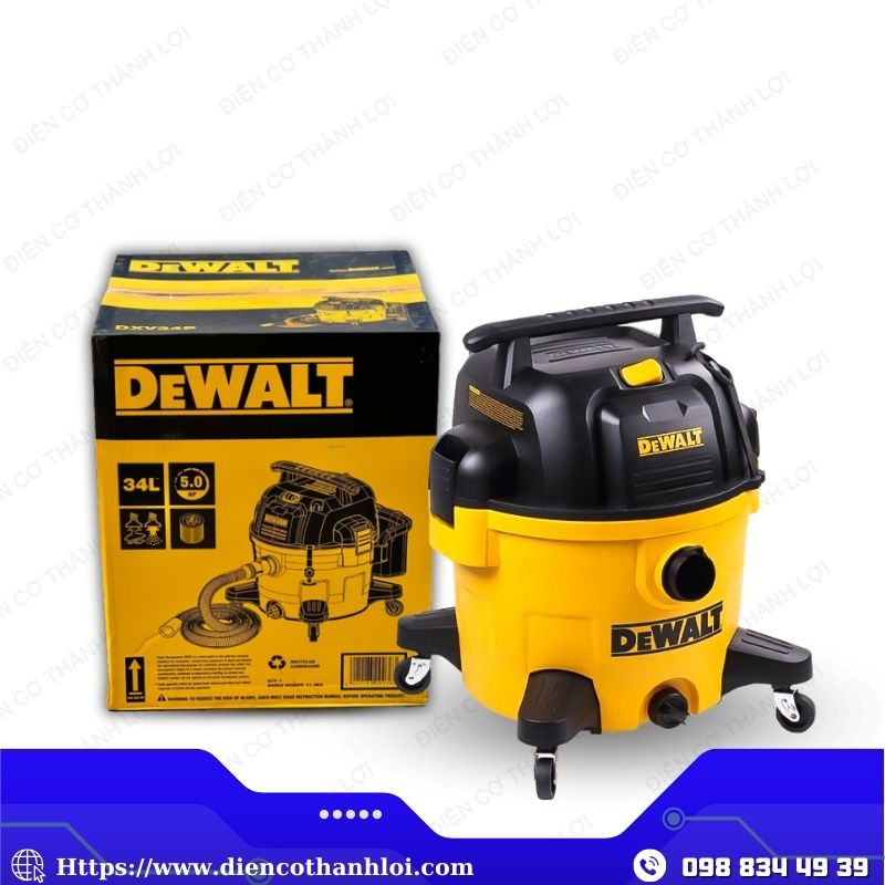 MÁY HÚT BỤI 3 CHỨC NĂNG DEWALT DXV34P