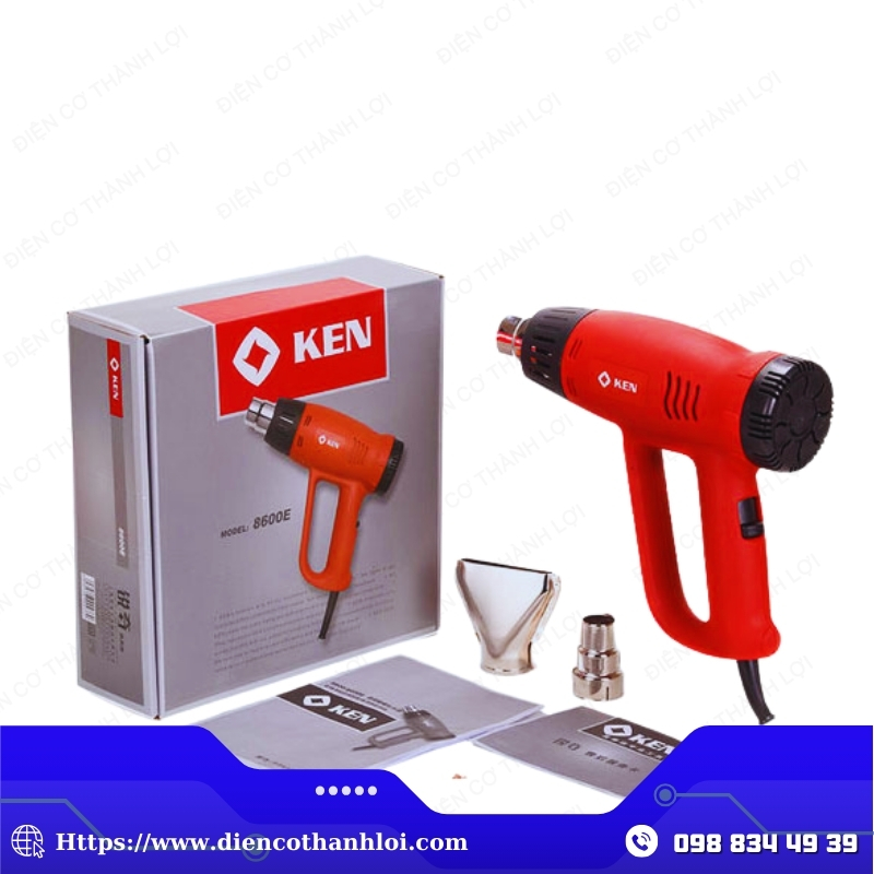 MÁY THỔI HƠI NÓNG KEN 8600E