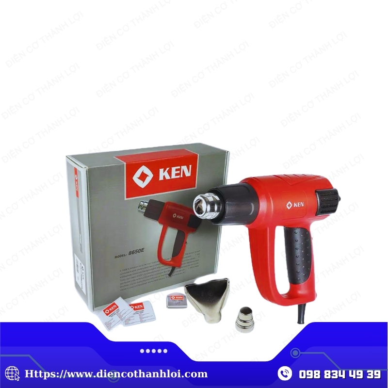 MÁY THỔI HƠI NÓNG KEN 8650E