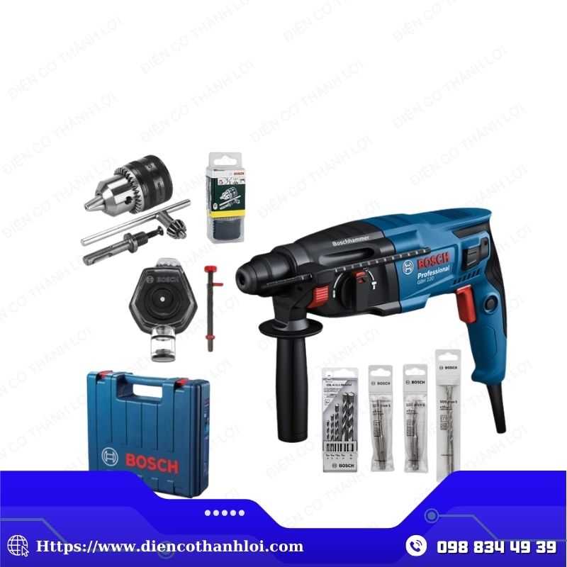 MÁY KHOAN BÚA BOSCH GBH 220