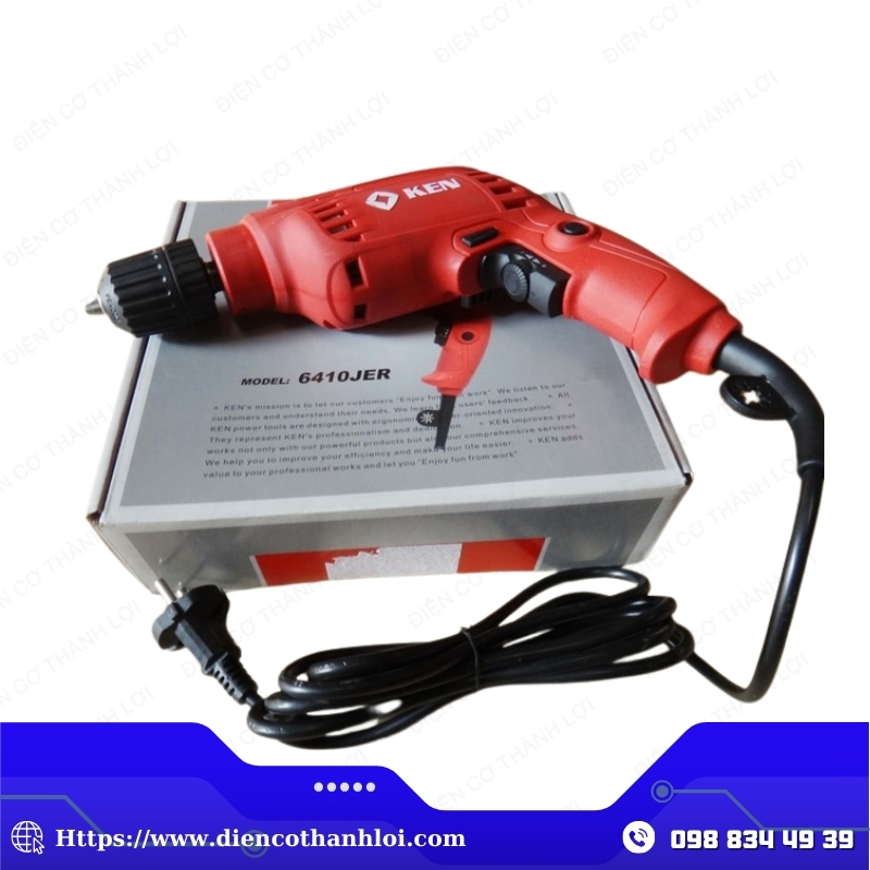 MÁY KHOAN ĐIỆN CẦM TAY KEN 6410ER