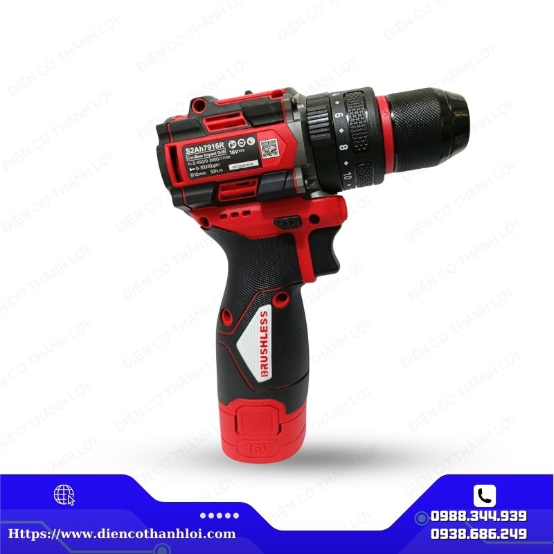 MÁY KHOAN ĐỘNG LỰC SFUNPRO S2AH7916R