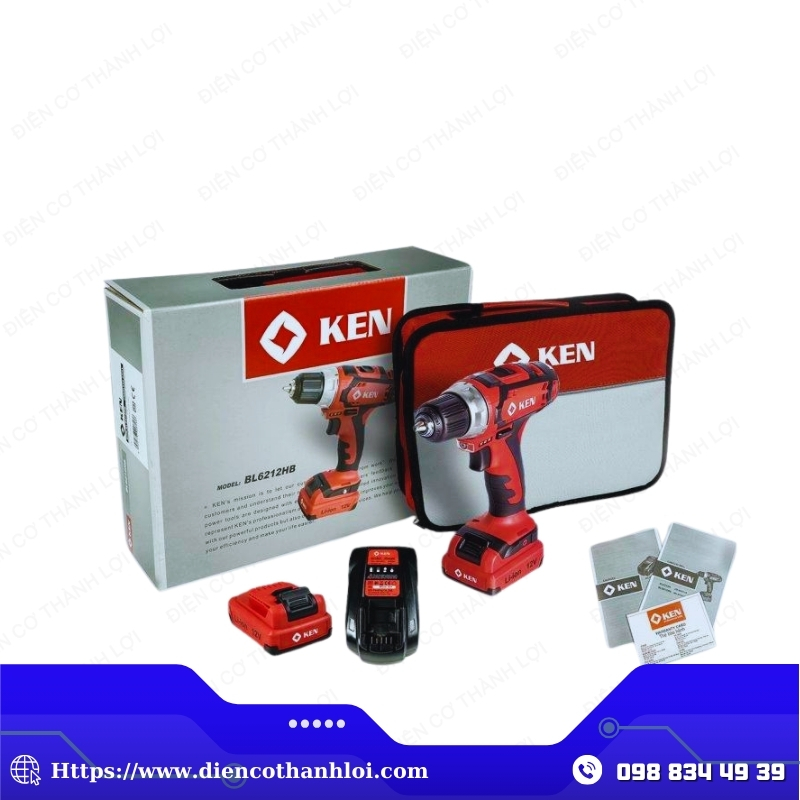 MÁY KHOAN PIN KEN BL6212HB