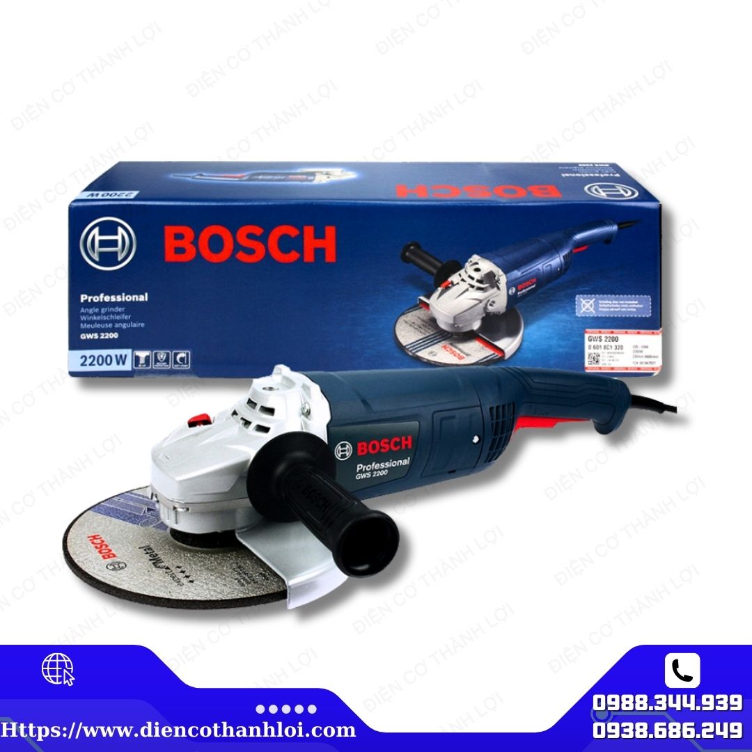 MÁY MÀI GÓC BOSCH GWS 2200 -180mm