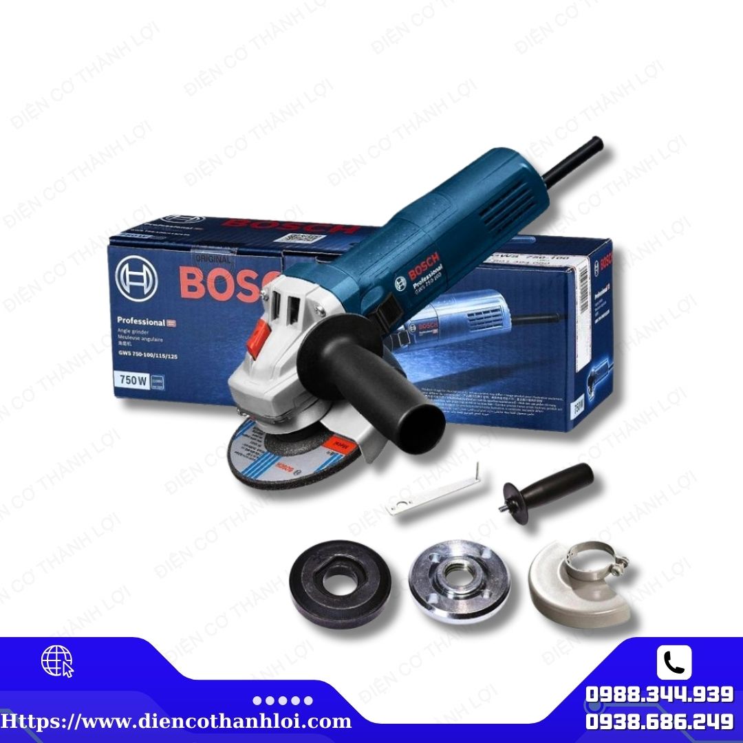 MÁY MÀI GÓC BOSCH GWS 750-100