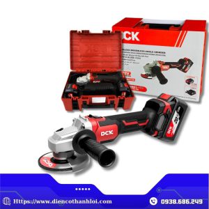 MÁY MÀI GÓC DÙNG PIN DCK KDSM03-100