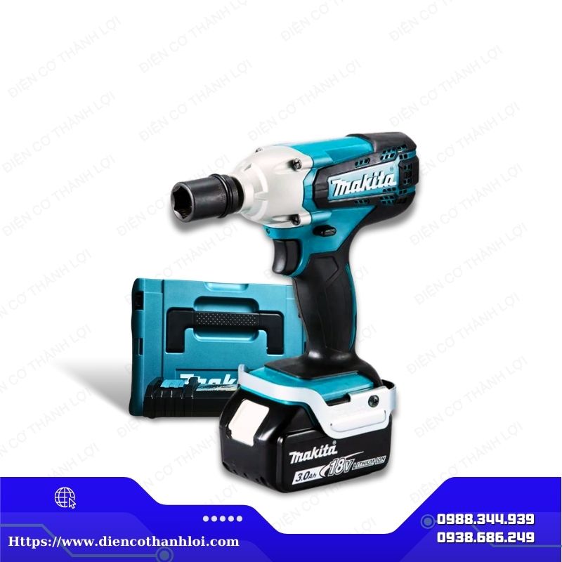 MÁY SIẾT BU LÔNG DÙNG PIN MAKITA DTW190RFJX